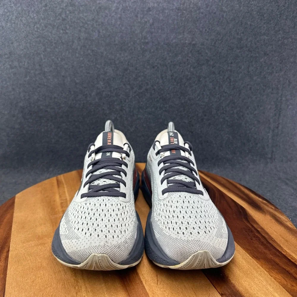 Brooks Adrenaline GTS 24 Women's Size 9 Grey Running Shoes Sneakers 1204261B030